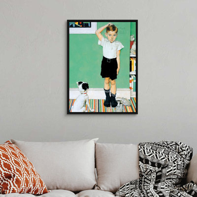 «He Going To Be Taller Than Dad», art mural sur toile