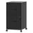 2-Drawer Locking File Cabinet - Sturdy Steel Storage with Rolling Casters for Home Office, Printer Stand, A4/Letter Size-326139659