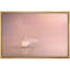 Cygne au lac rose pastel sur toile-93629212-93629208