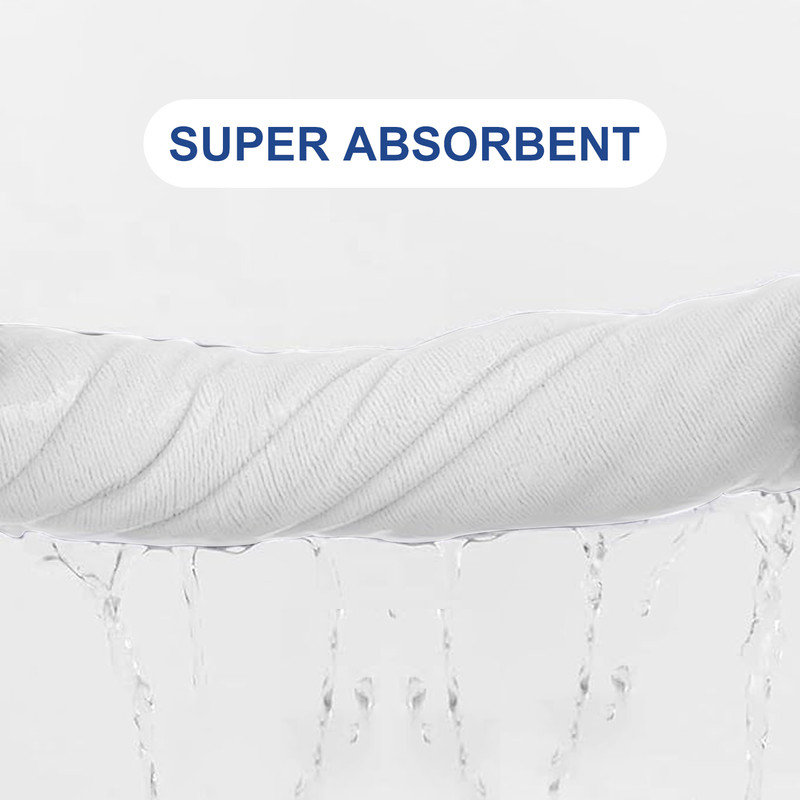 Microfiber Bath Towel Set for Bathroom,4 Pieces 27" x 55", White