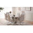 7 Piece - Marbled Dining Table Set-1498344952