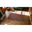 Antique Allover Geometric Wool &amp; Cotton Hooked - Loop Pile Multicolor Jewel Tones 1925 Rug