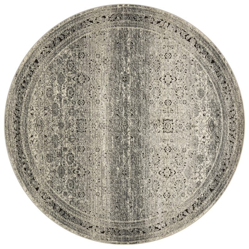Mahfuze Oriental Indoor Rug, Round 7'7"