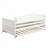 Twin Wooden Daybed with Trundle Bed-1114626407
