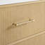 Meuble-lavabo mural double 72 po en chêne scandinave Francesca-134576939-134576940-134576944
