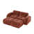 Velours, brun