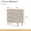 Table de chevet 3 tiroirs St. Charles