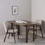 80.5cm H Fabric Upholstered Armchair in Grey