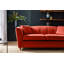 Laverton 3 Seater Velvet Flared Arm Sofa-1735297229