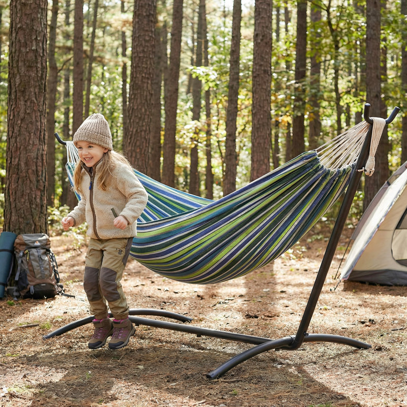 Hammock With Stand,blue