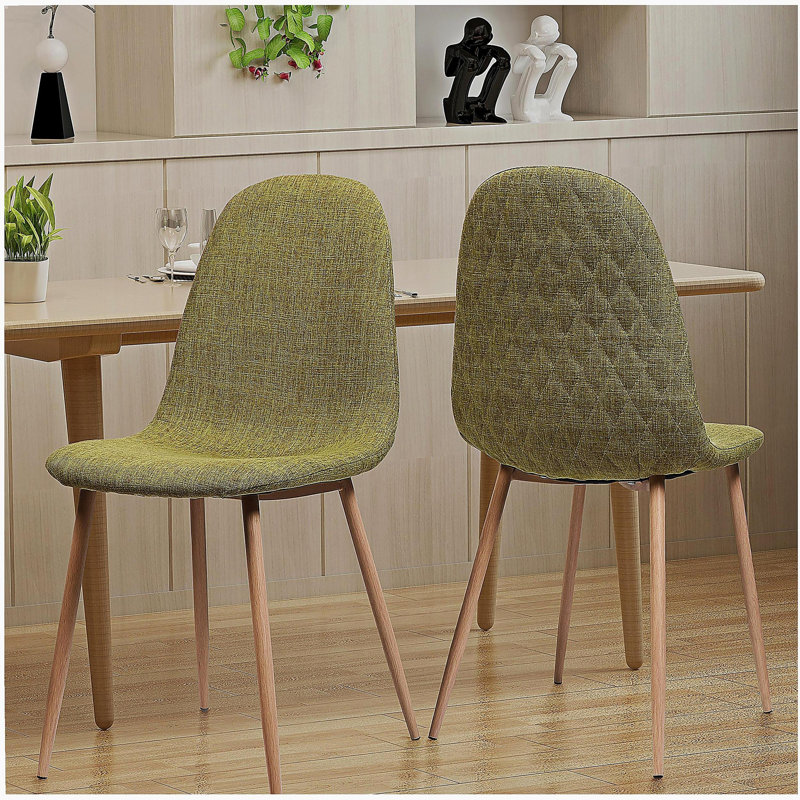 Ensemble de 2 chaises et table d'appoint modernes