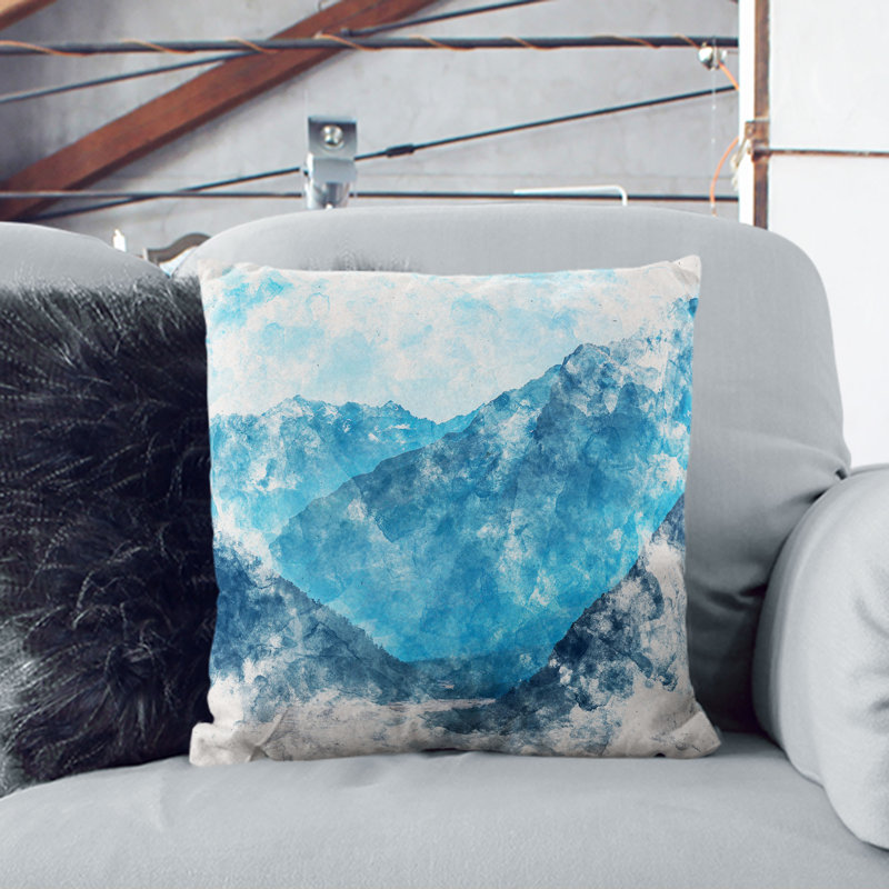 Square Throw Cushion, 40cm H x 40cm W x 15cm D