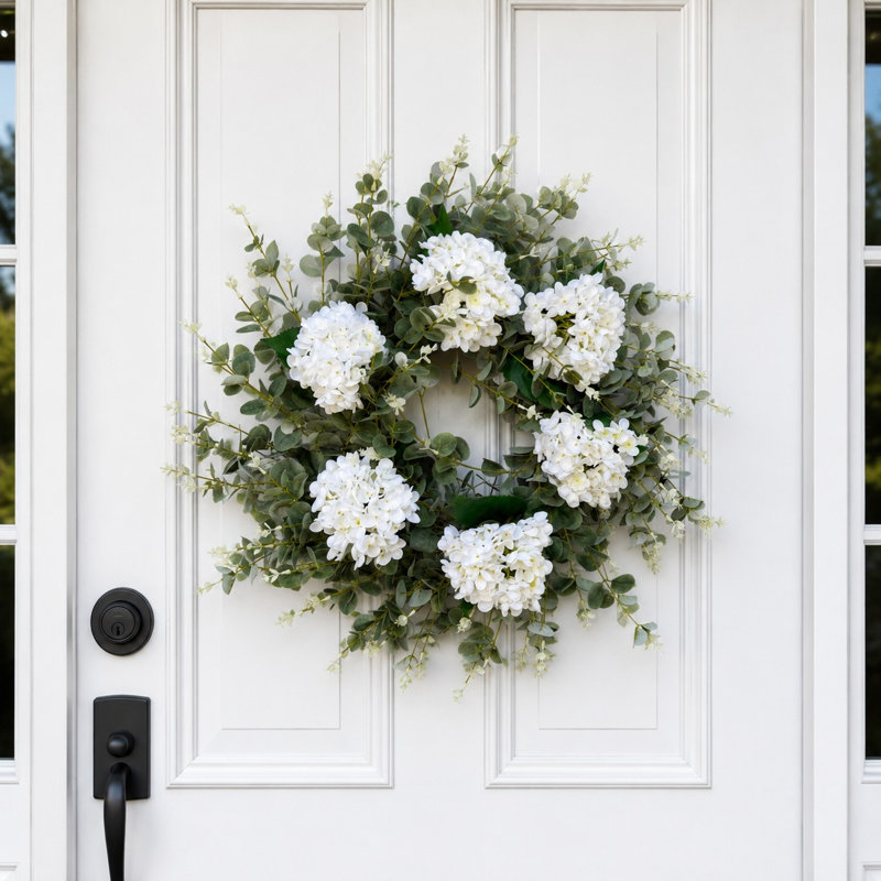 Couronne florale 24 po Eucalyptus