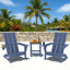 Ensemble de chaises pliantes pour 2 personnes Adirondack avec table d'appoint-1485759518