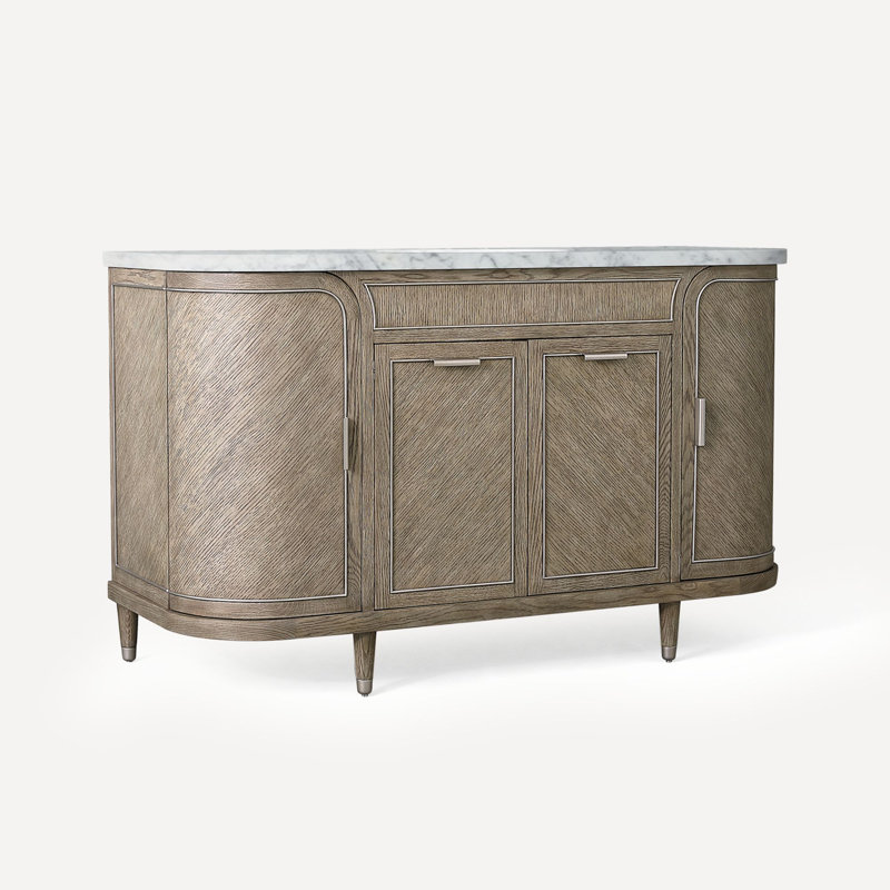 Rosebrook Vanity And Quartz Stone Vanity Top, White Zeus Extreme, Brushed Pewter, Gray Oak