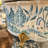Porcelain Willow Pattern Lidded Box with Bronze Feet