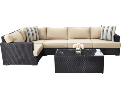 Salina Outdoor 6 - Piece Conversation Set