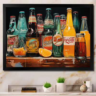 Pop 1950's Cocktail Emotion II sur toile