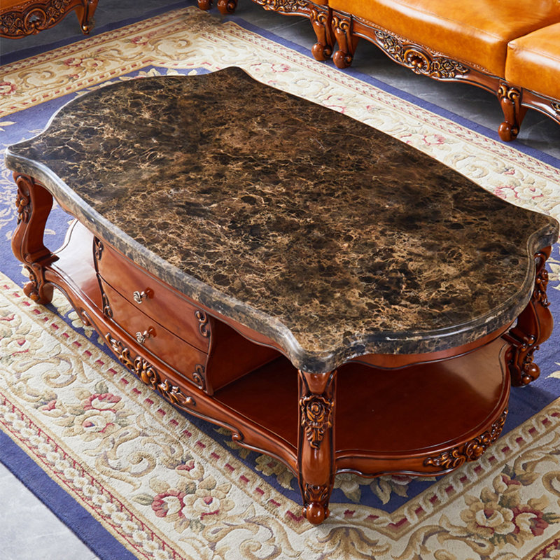 Table basse rétro de style européen