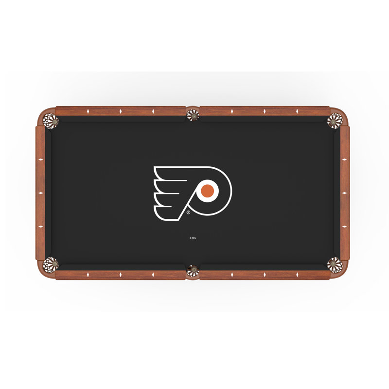 Chiffon pour table de billard NHL, 96 po, Philadelphia Flyers