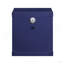 Table de chevet bleue avec tablette ouverte