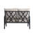 Nickita Metal Outdoor Loveseat with Cushions-829179656
