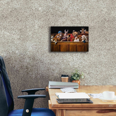 «We The Jury» par Lucia Heffernan, art mural sur toile