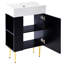 Meuble-lavabo de salle de bain 21,6 po-669227655