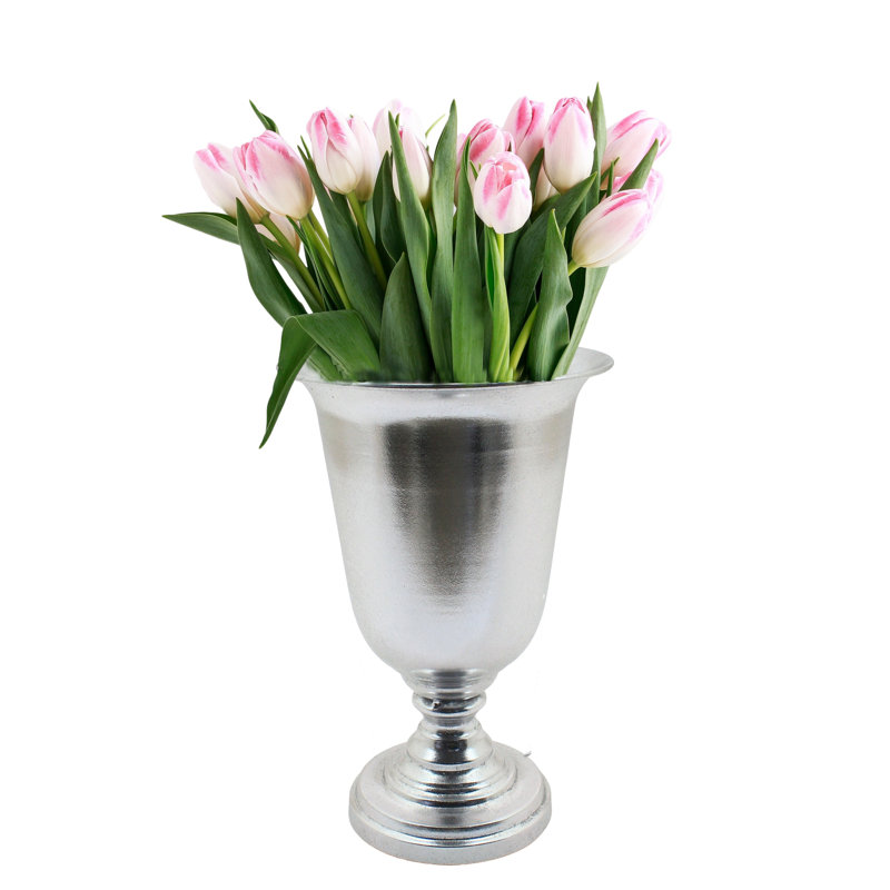 Silver Heirloom Vase, 14.5 Inches