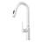 18.76" Kitchen Pull-Down Faucet - Brushed Nickel, And Stylish In Modern Style Nickel