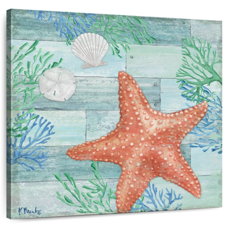 Aletra Clearwater Sealife I, 33" H x 33" W