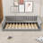 Murdoch Velvet Upholstered Daybed with Side Storage Pocket-374789011-374789004