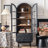Arch relief bookcase