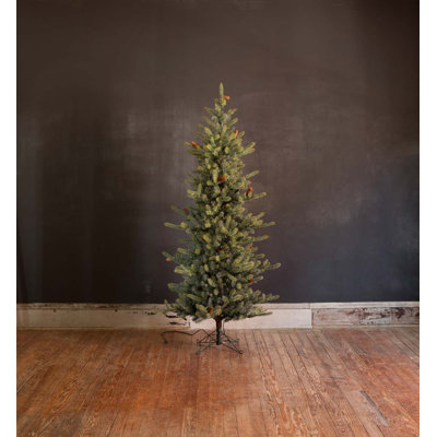 Lighted Artificial Spruce Christmas Tree