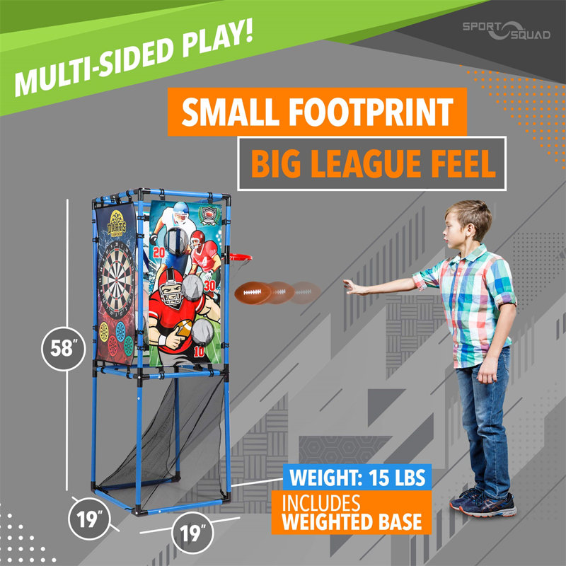 5-in-1 Lightweight Multi-Sport Toss Game Set