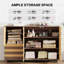 Buffet Buffet, armoire de cuisine avec 2 tiroirs et 3 portes-314574371