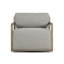 Stroud Outdoor Teak Swivel Lounge Chair-1546403868