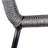 Blomquist Outdoor Counter or Bar Height Stackable Stool in Metal and Rope-1369412425-1369412421