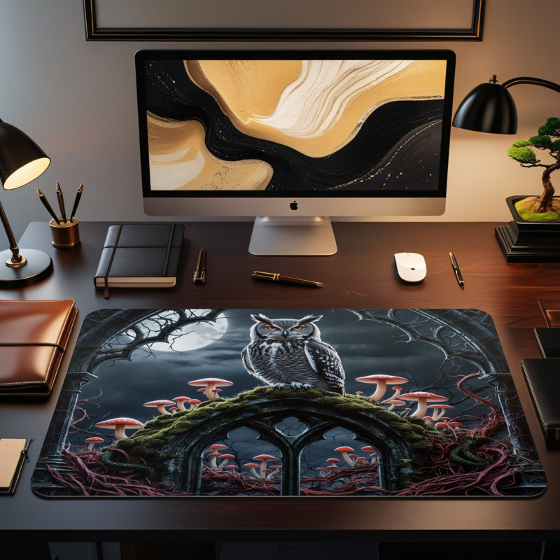Polyester Desk Pad, 31.5x15.5