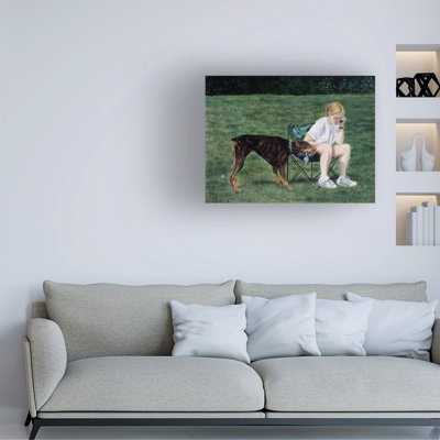 Bolog Darlene Pavlovich The Connection Canvas Art