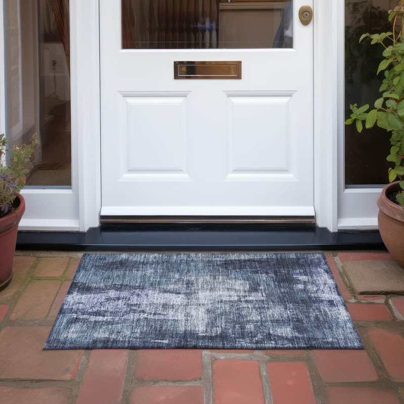 Tapis Chayil avec envers antidérapant, Rectangle 1 pi 8 po x 2 pi 6 po