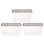 IRIS 72 pte / 18 gallons Boîtes de rangement en plastique avec couvercles transparents