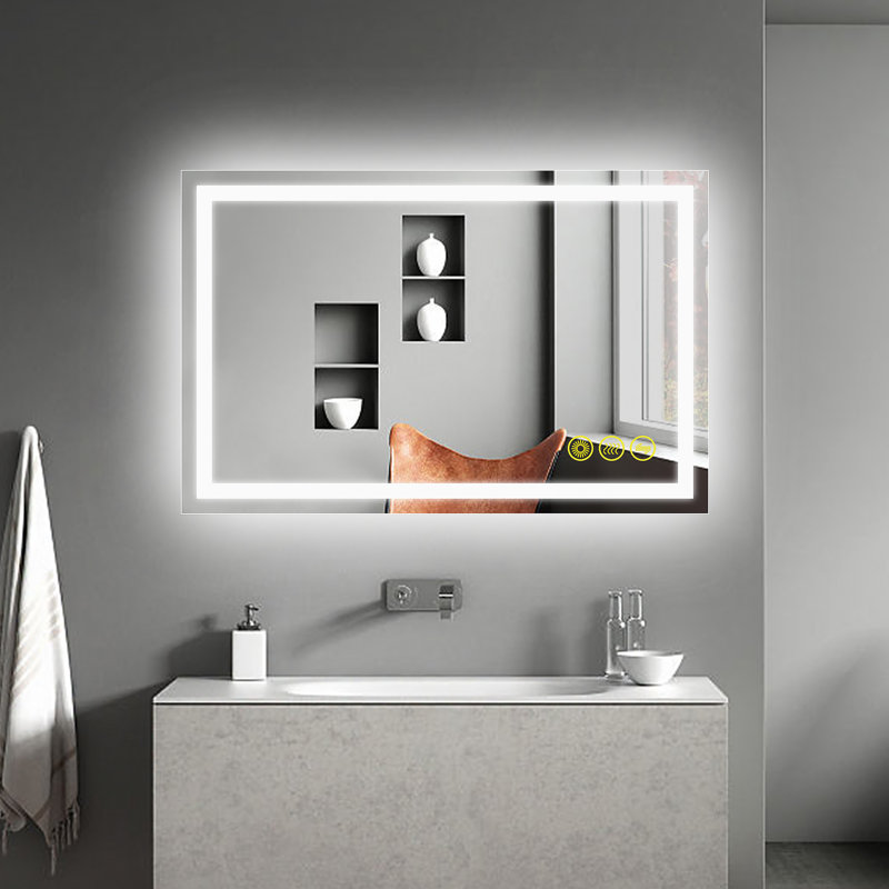 Miroir mural Helga, H 36 po x l 24 po x P 1,2 po