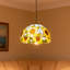 Lustre simple tournesol Tiffany