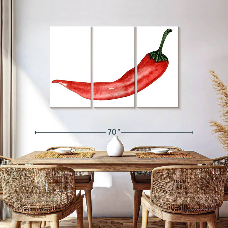 Chili Pepper, 36" H x 57" W