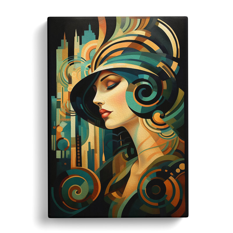 Woman Abstract No.4 - No Frame Print, 76cm H x 50cm W x 3cm D