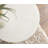 Telfore Round Marble Drink Table for Use as Indoor Plant Stand