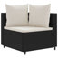 Ensemble de canapé de patio 5 pièces avec coussins en polyester Latitude Run®-111721153-102444589