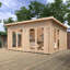 The Optima Tongue & Groove Log Cabin 16x14w