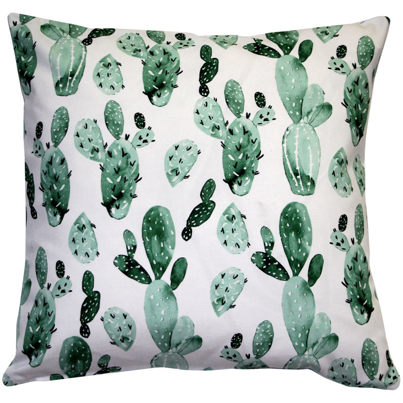 Karalina Abstract Reversible Throw Pillow